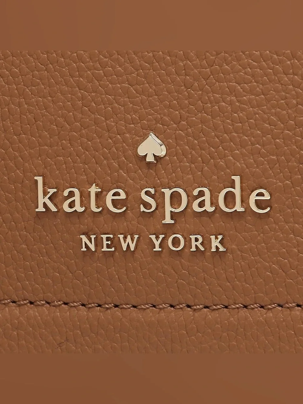 Kate Spade Blake Braun Pebble Brown Saddle Crossbody - Picture 2 of 16